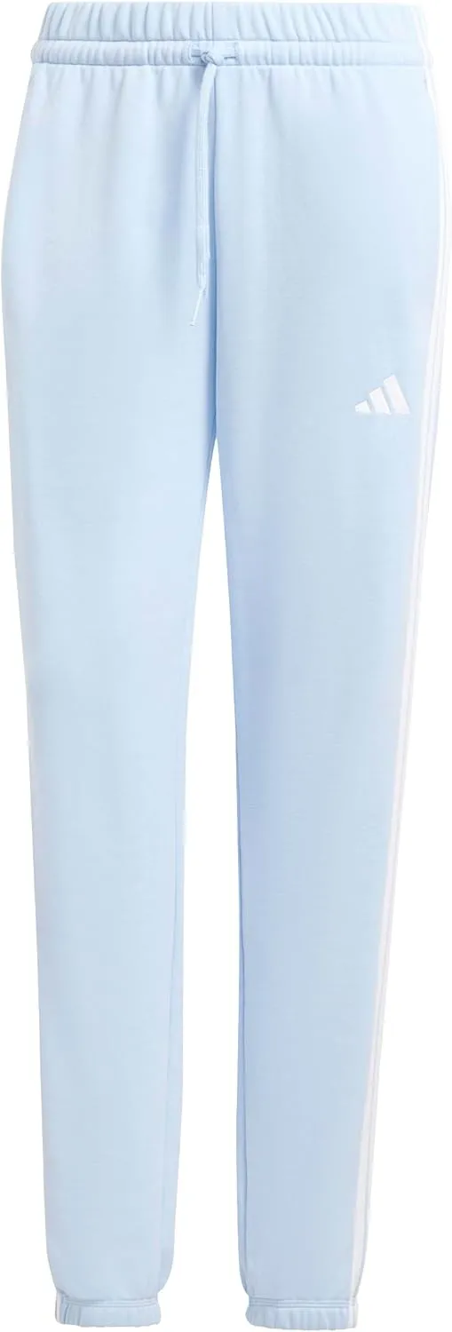 adidas Women's Essentials 3-Stripes French Terry Cuffed Pants