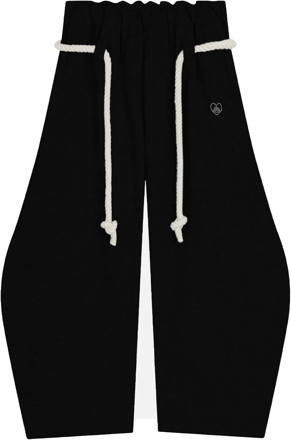Aelfric Eden Baggy Wide Leg Pants for Women Casual Elastic Waist Lantern Trouser Sweatpants