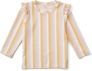 Boys and Girls Long Sleeve Rash Guard Shirt Neutral Swim Shirts