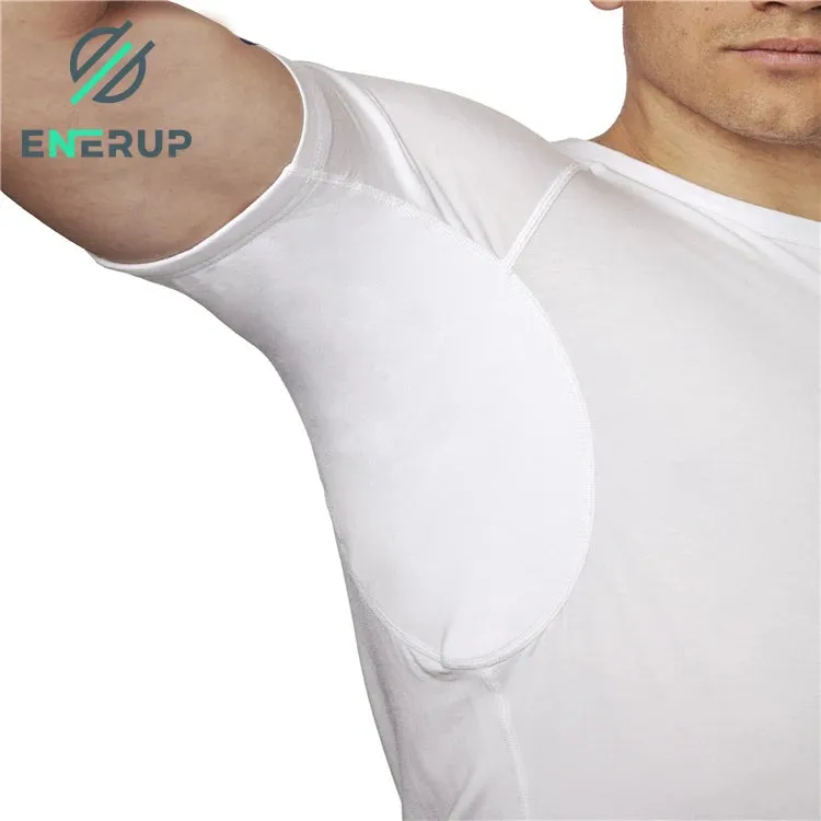 Breathable Gym Clothing V Neck Sweatproof T Shirts