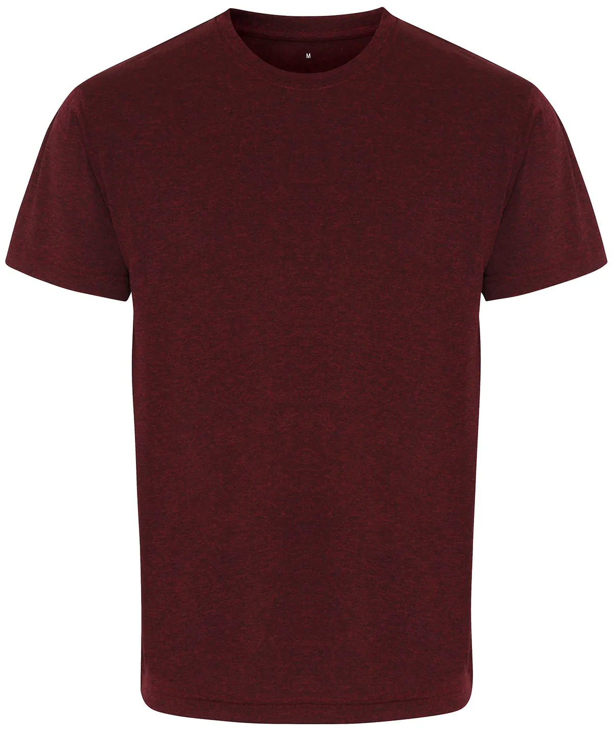 Burgundy/ Black Melange - TriDri® performance t-shirt