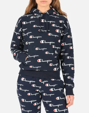 Champion AOP SCRIPT HOODIE