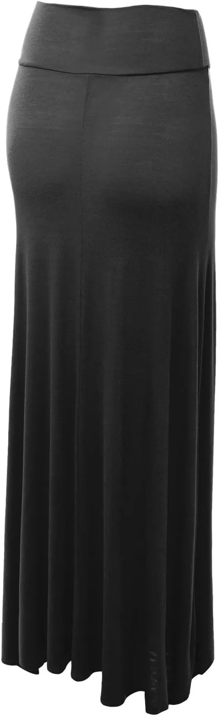 CTC Womens Fold-Over Maxi Skirt - Made in USA