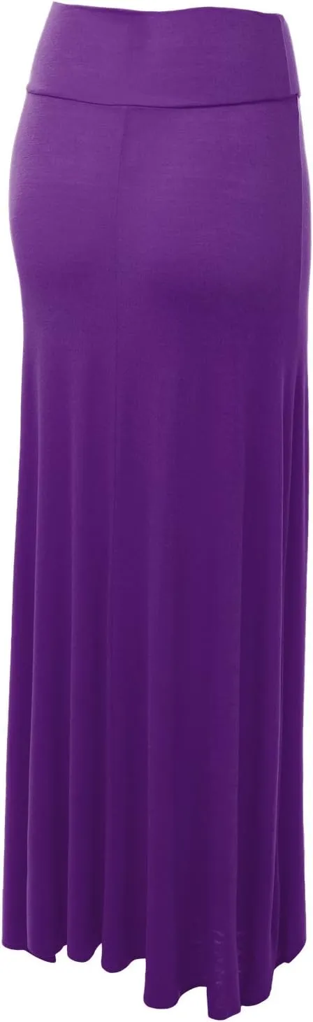 CTC Womens Fold-Over Maxi Skirt - Made in USA