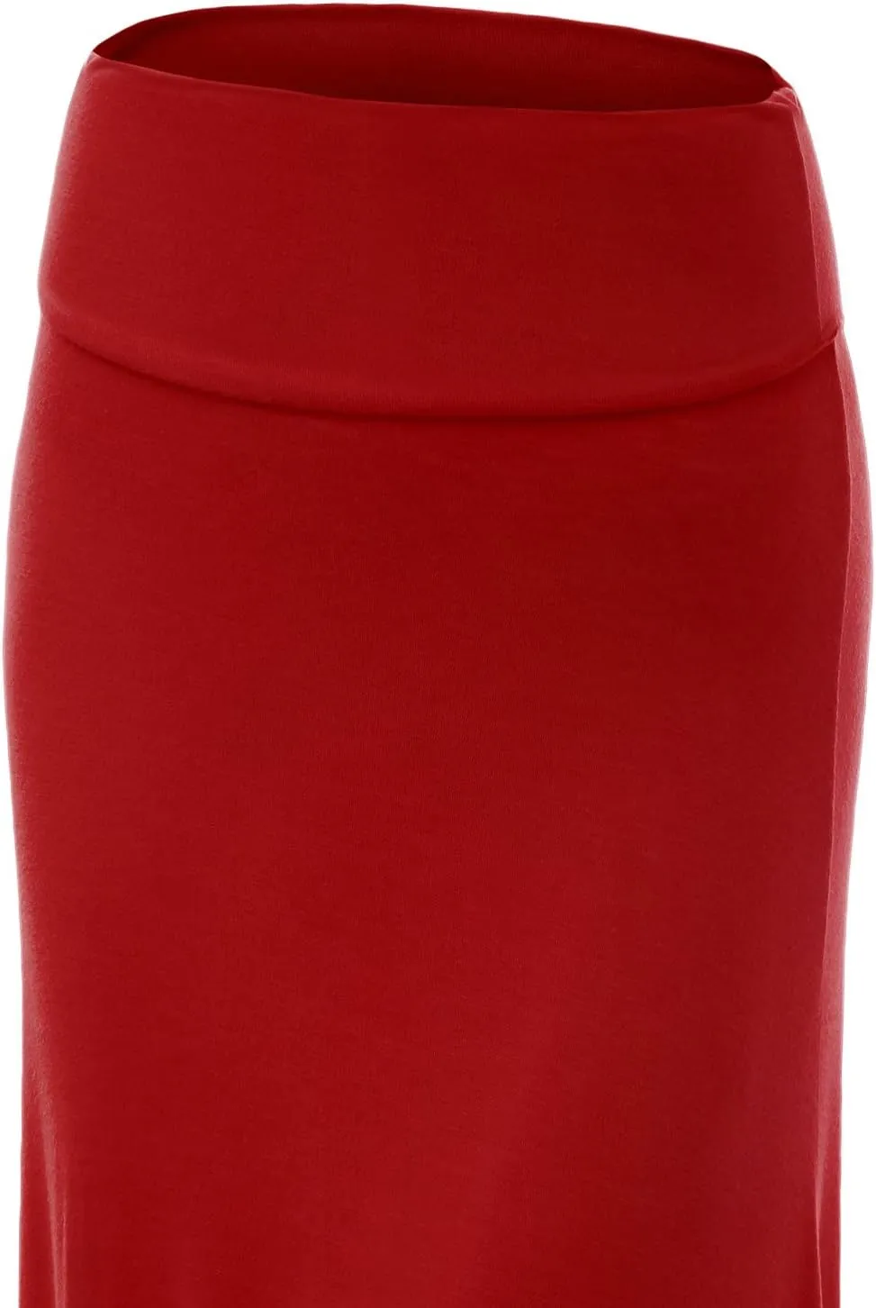 CTC Womens Fold-Over Maxi Skirt - Made in USA