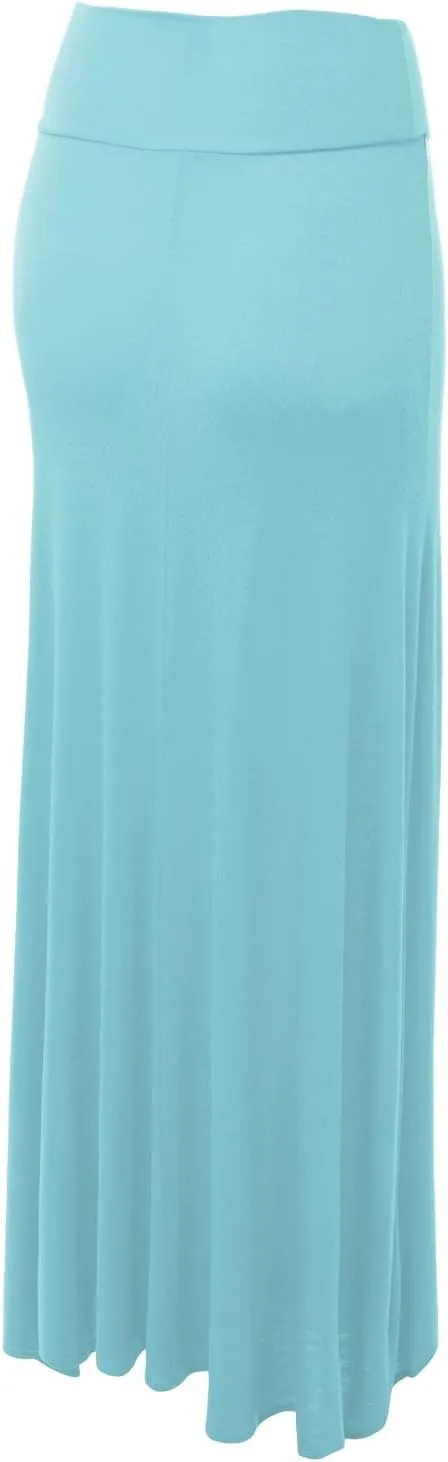 CTC Womens Fold-Over Maxi Skirt - Made in USA