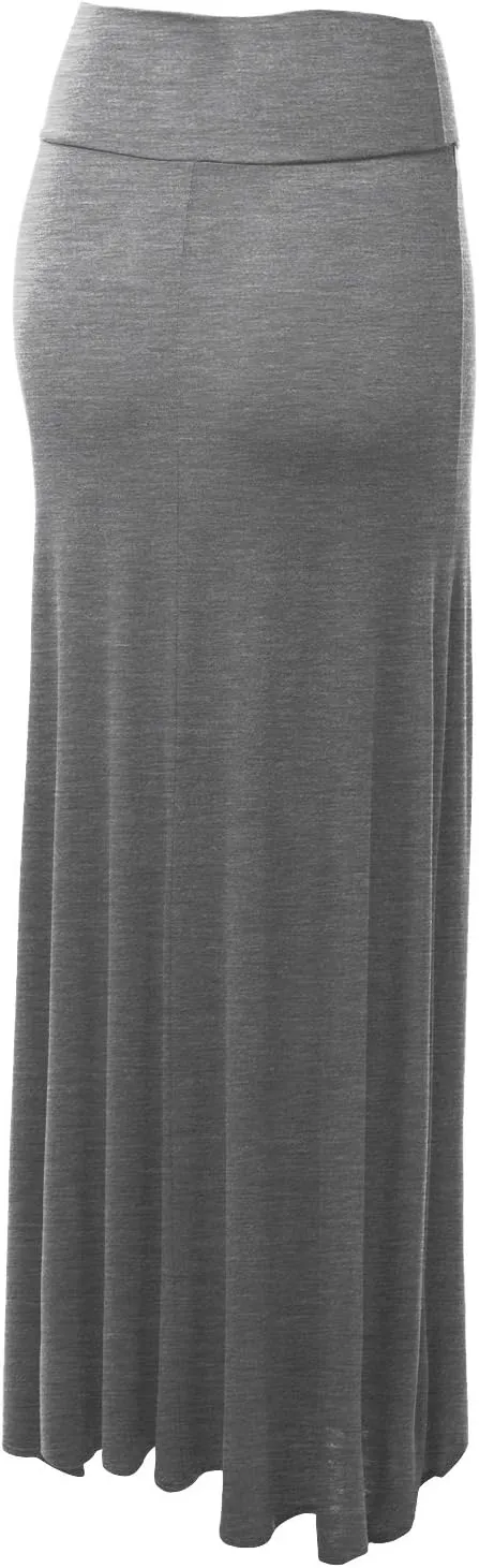 CTC Womens Fold-Over Maxi Skirt - Made in USA