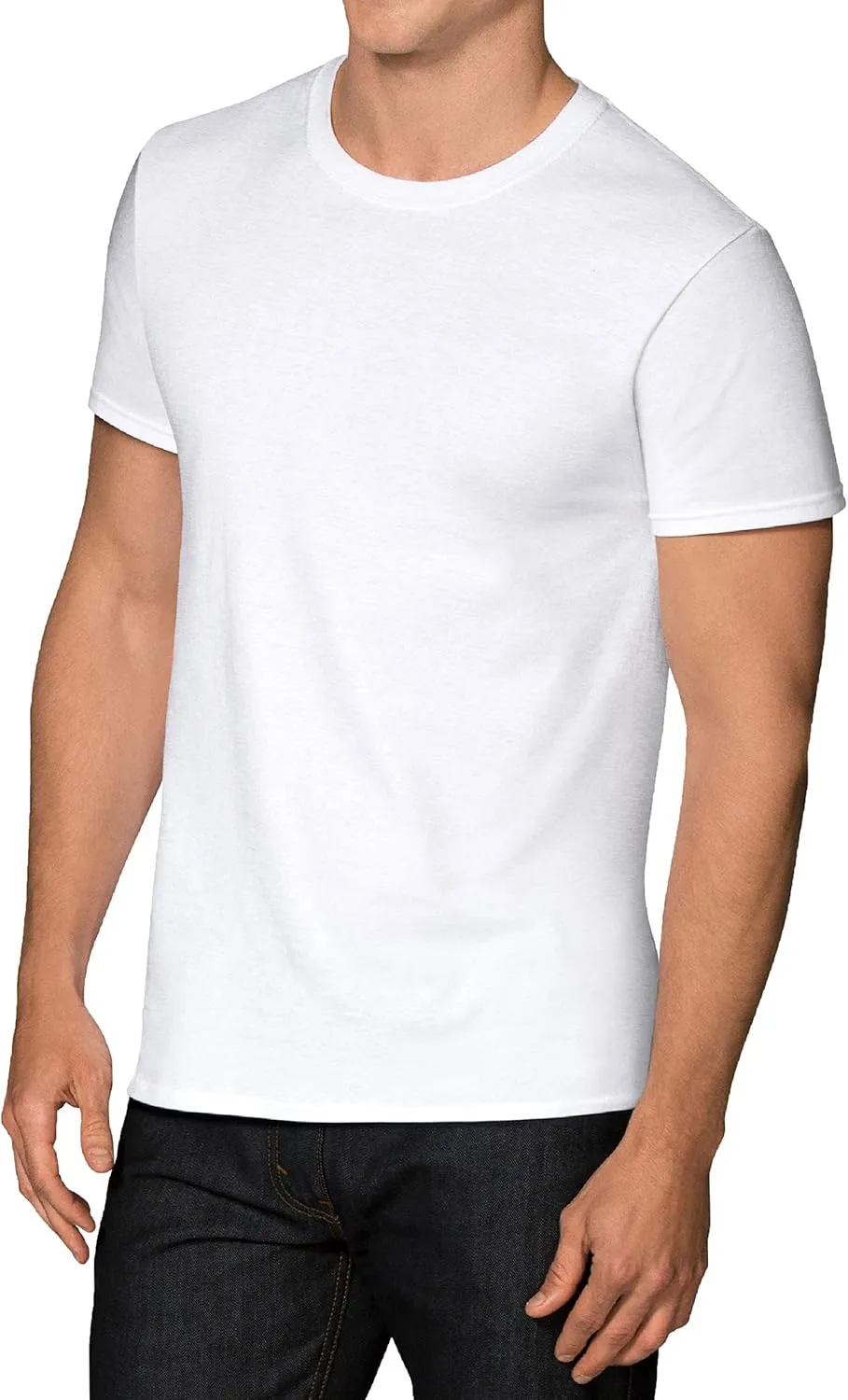 Fruit of the Loom Men's COOLZONE White Crew T-Shirts