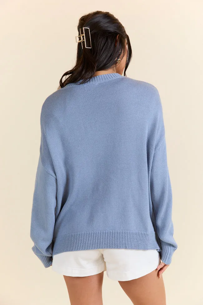 Golden Stirrups Horseshoe Cardigan