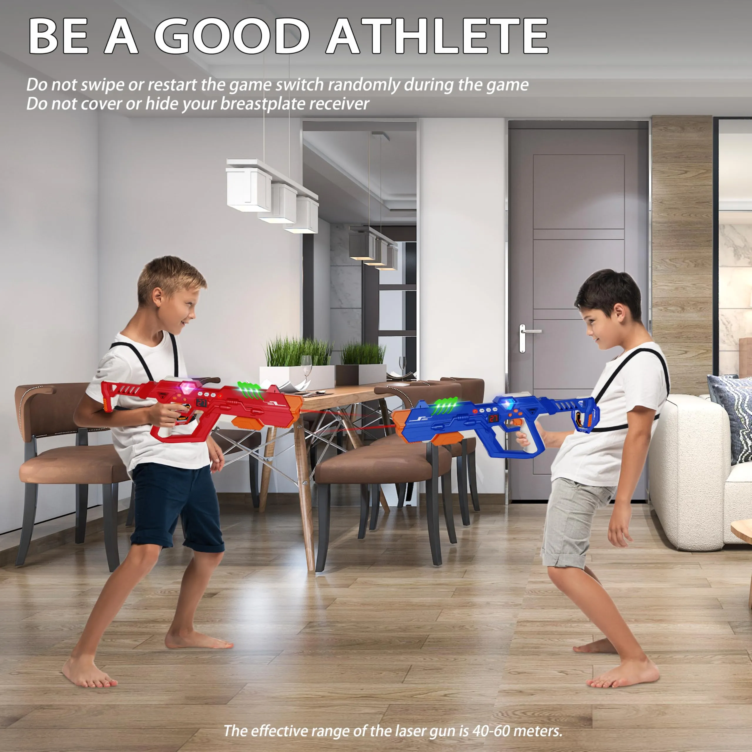 Laser Tag Guns Set for Kids & Adults