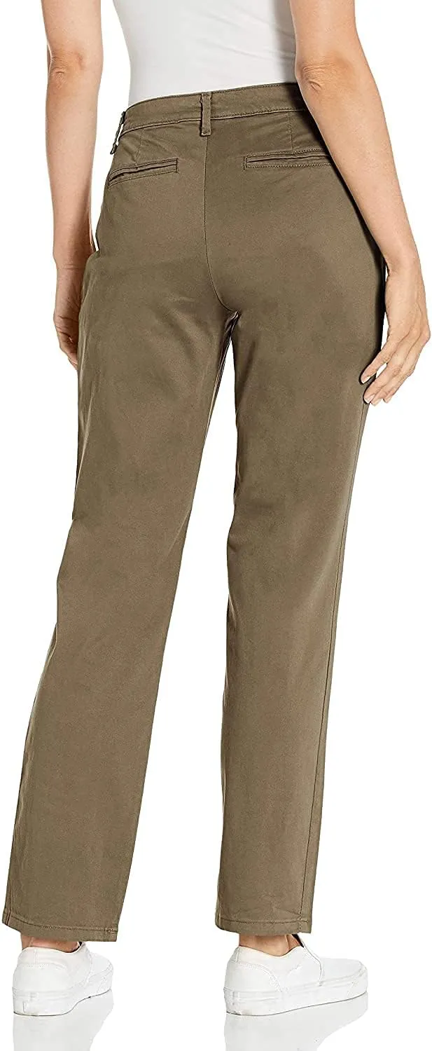 Lee Women's Petite Relaxed Fit All Day Straight Leg Pant