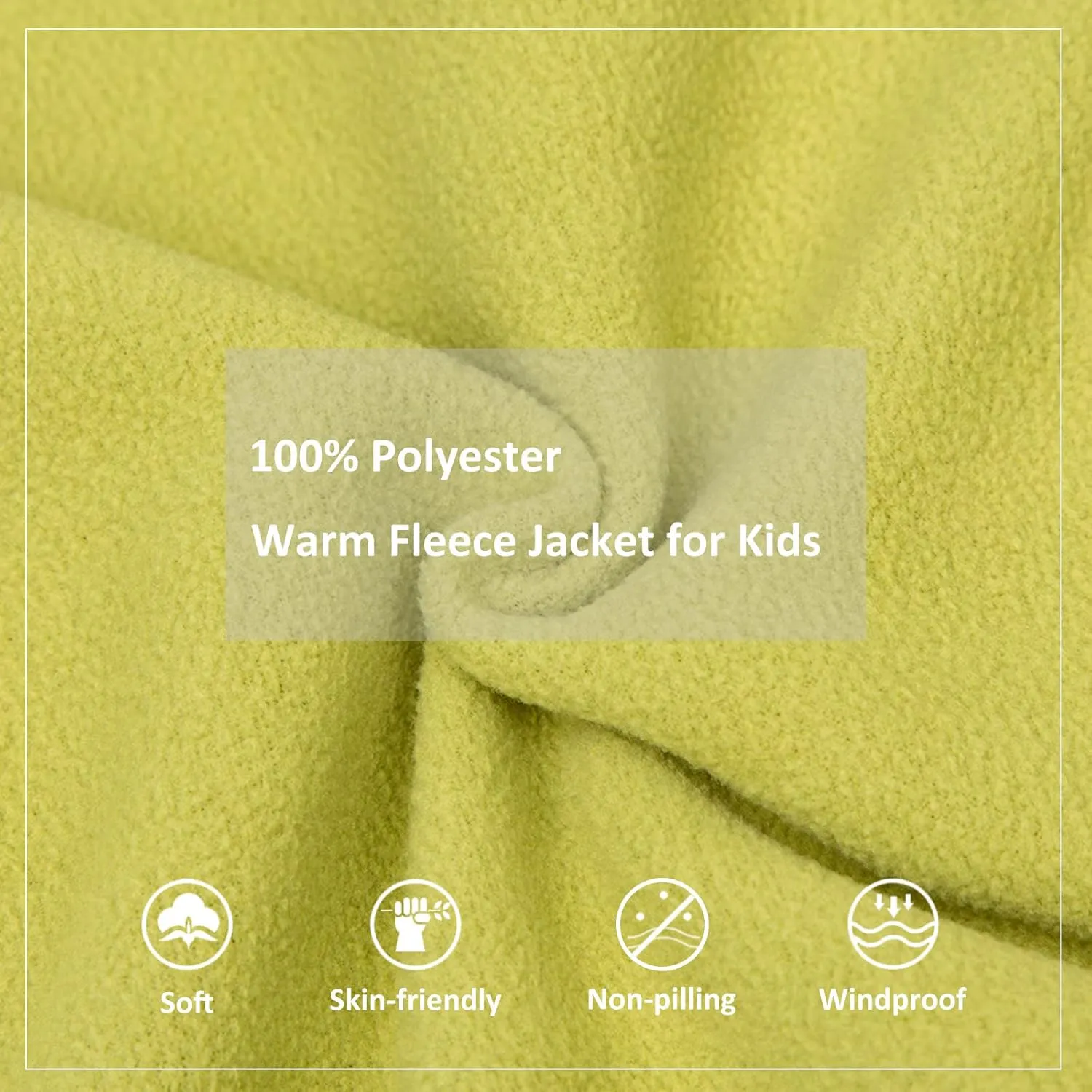 LittleSpring Neutral Boys Girls Polar Fleece Jacket with Pockets Full Zip Fall Winter Colorblock Outwear