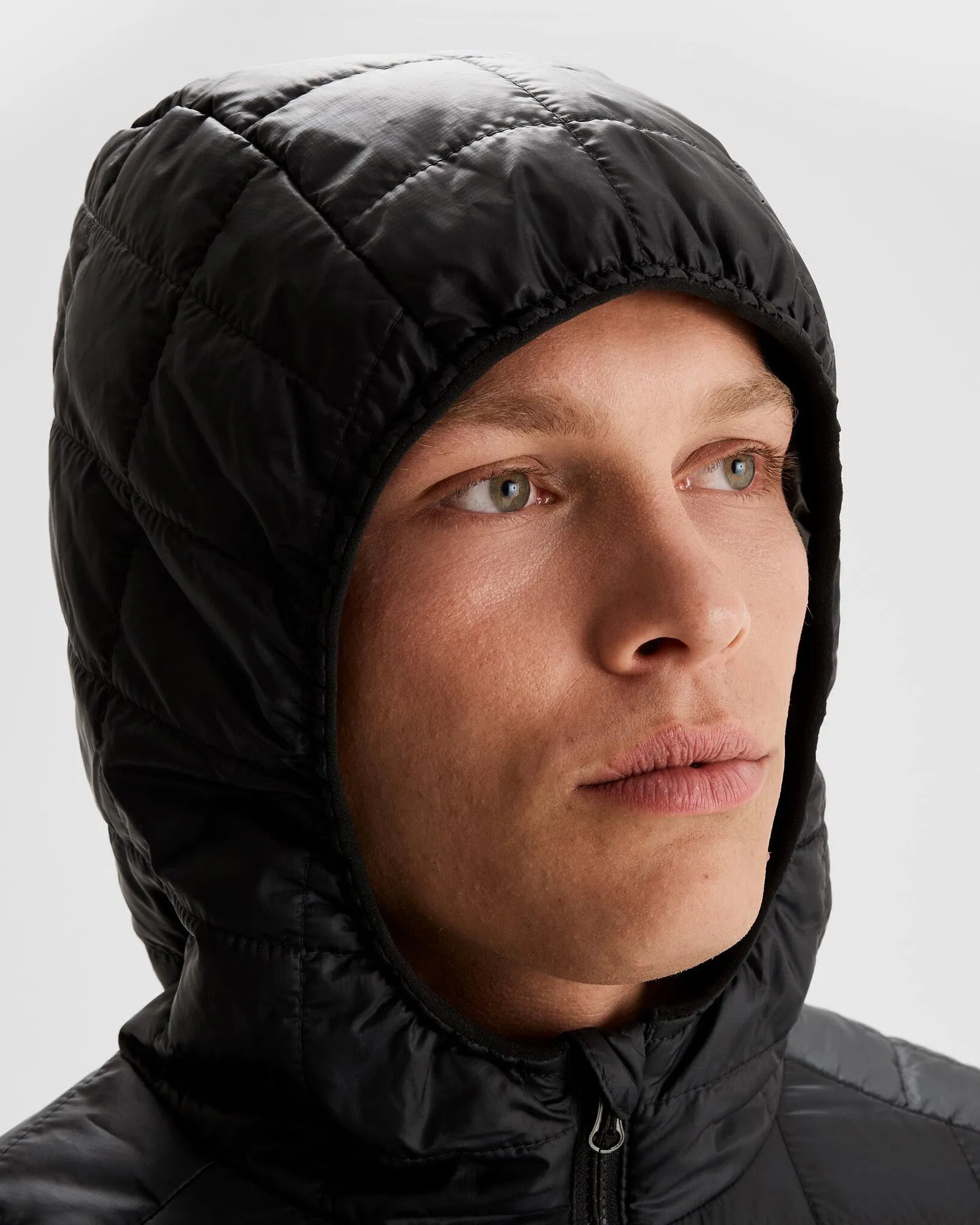 Men's Heli R Insulated Hooded Jacket - Black Stingray
