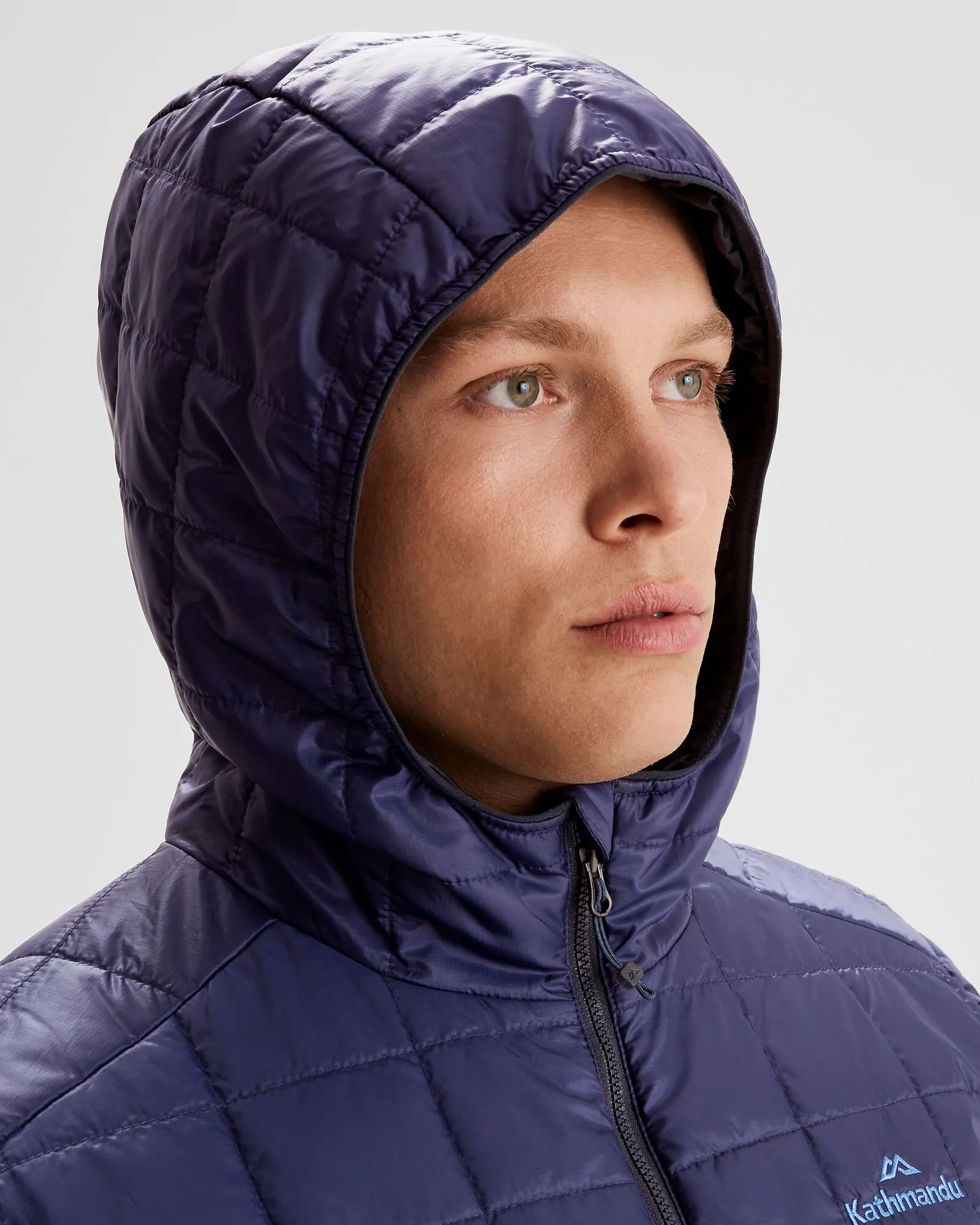 Men's Heli R Insulated Hooded Jacket - Dark Horizon