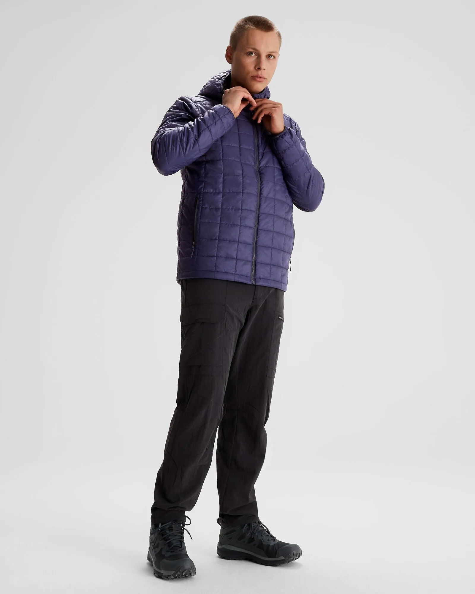 Men's Heli R Insulated Hooded Jacket - Dark Horizon