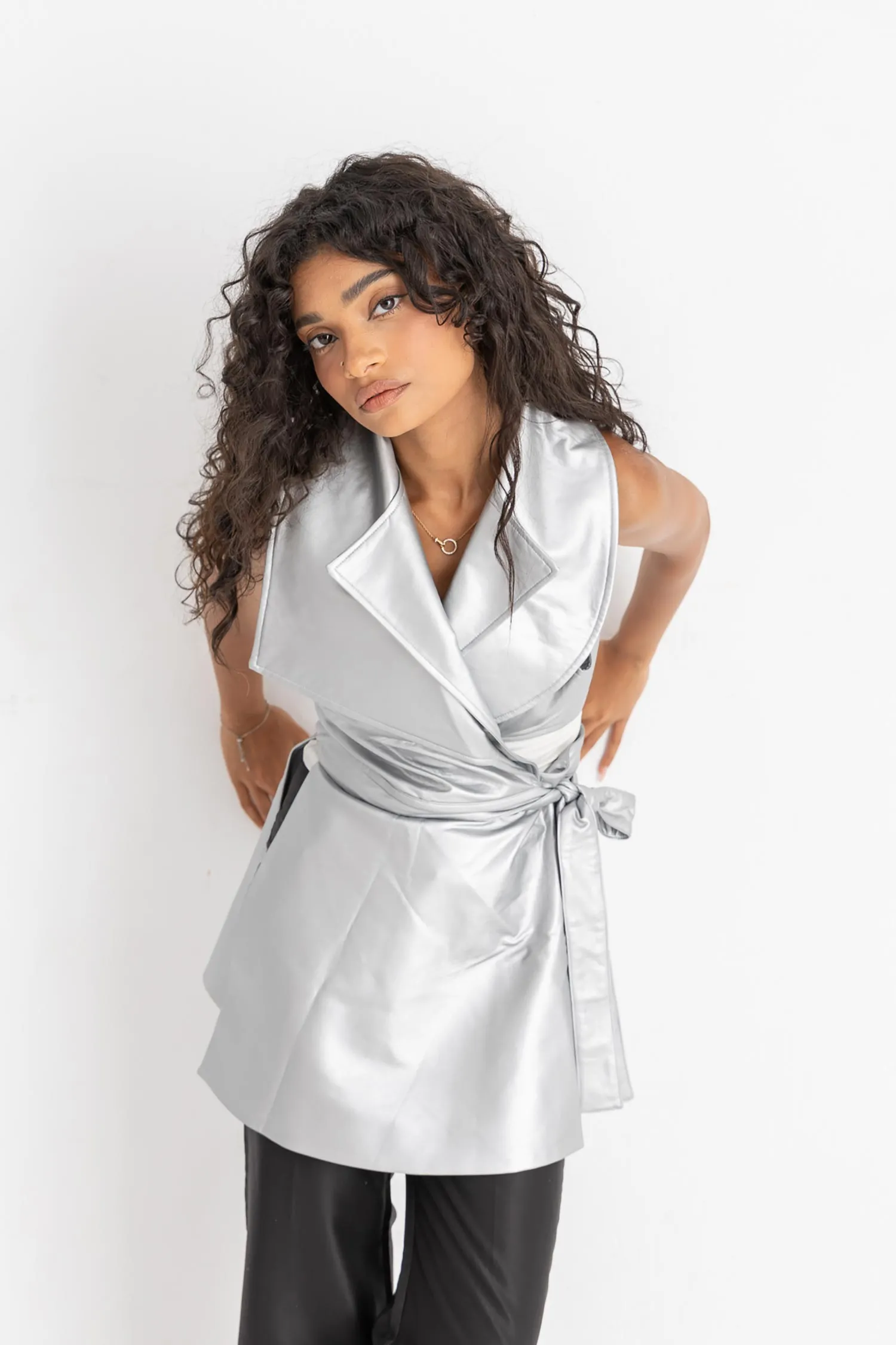 Multi Way Metallic Vest - Add On