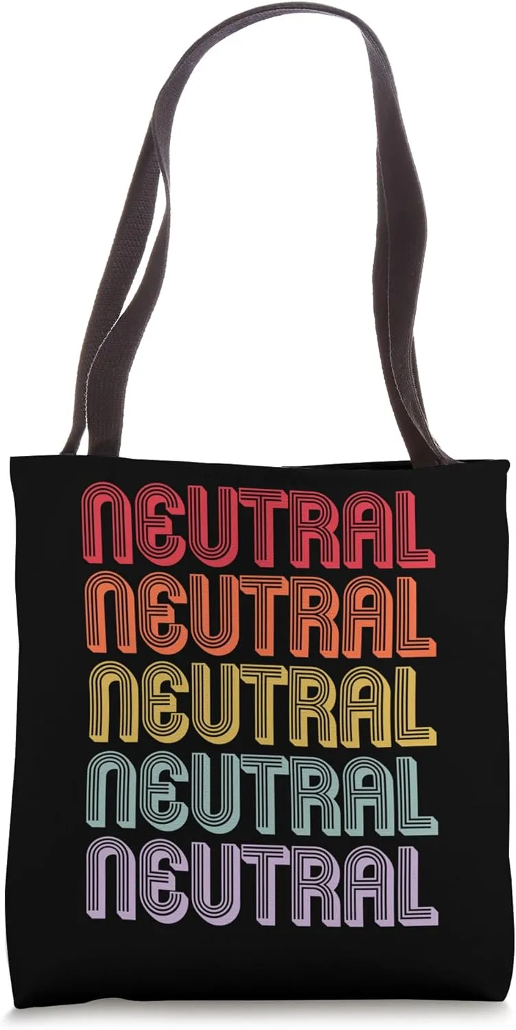 Neutral Tote Bag