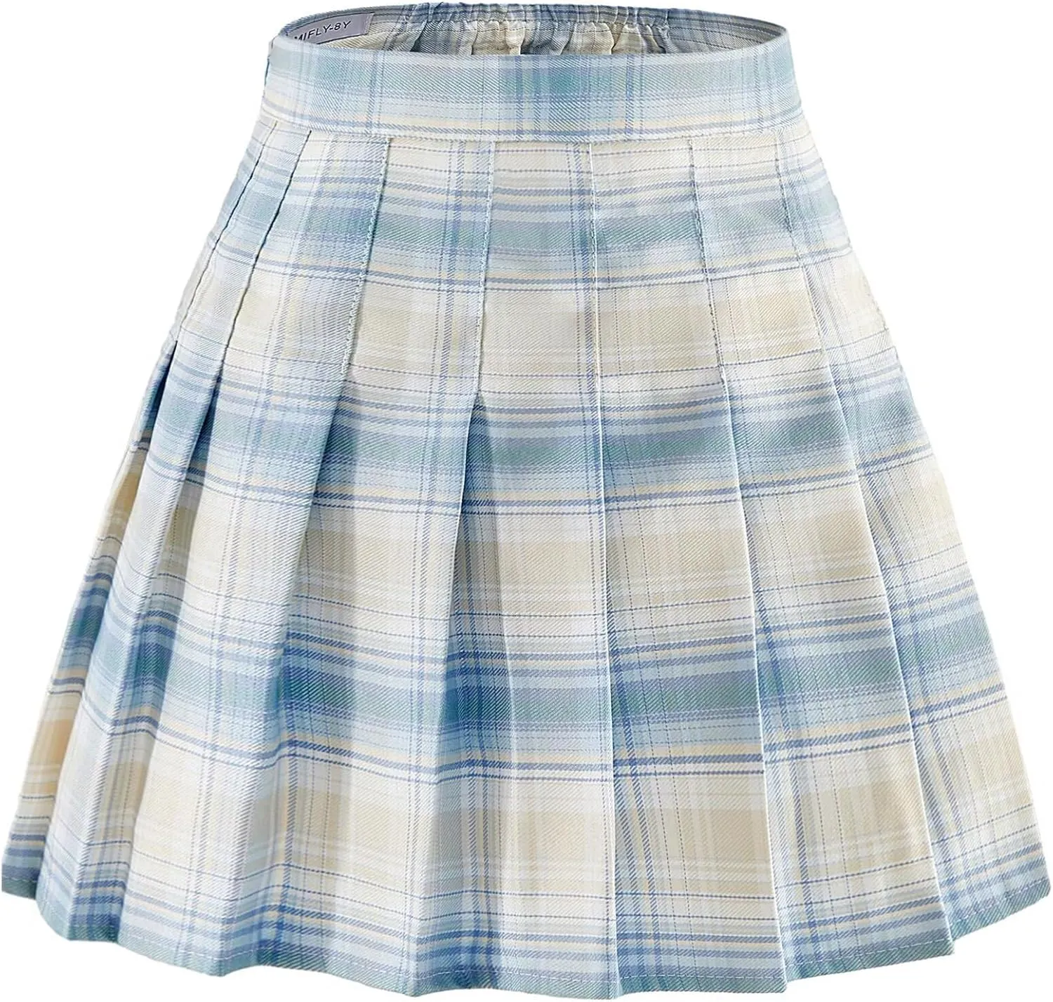 Pleated Skirts for Girls High Waisted School Uniform Skort with Undershorts Athletic Girls Tennis Skirt 2-14