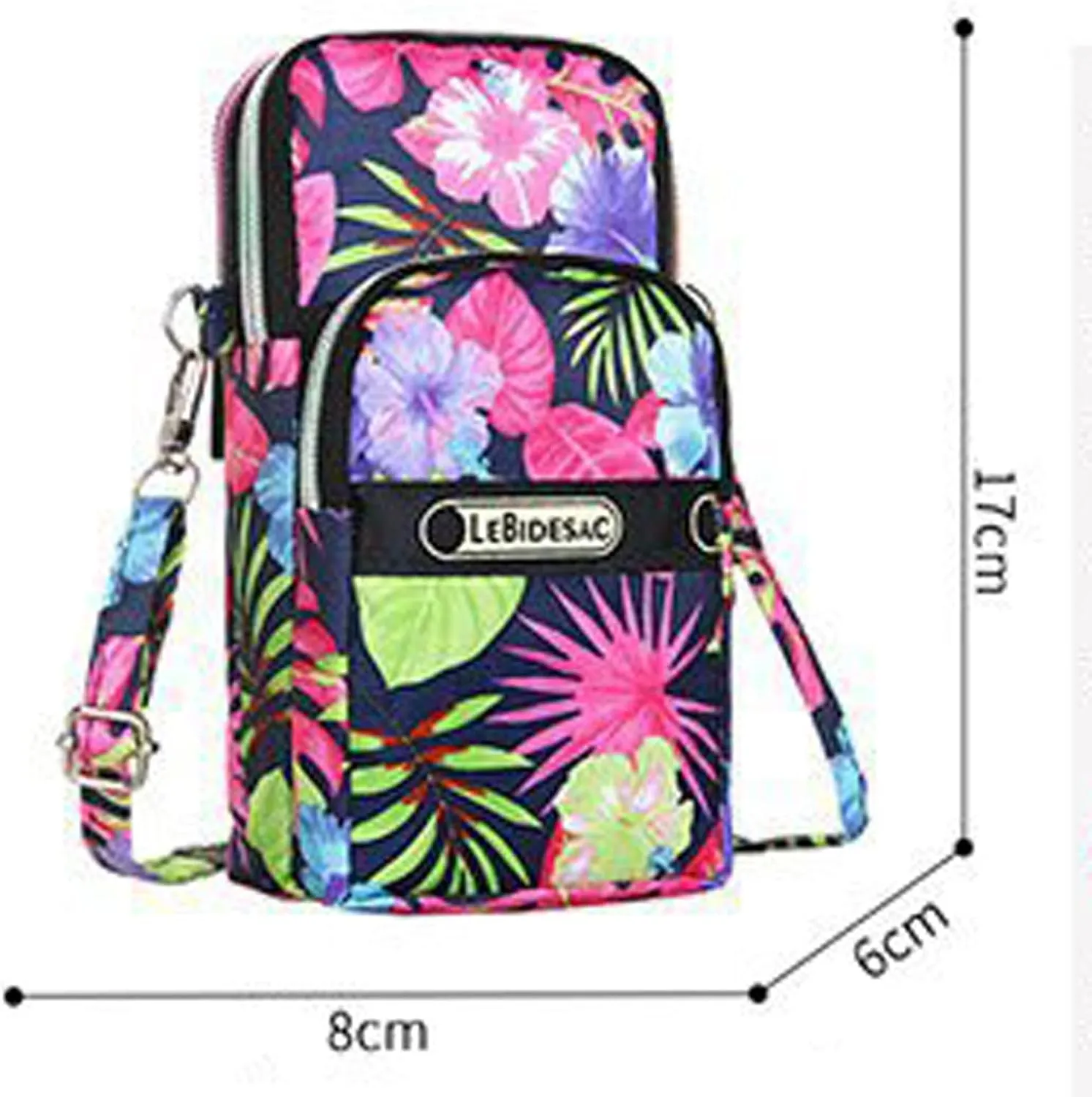 Purses for Women Fashion Neutral Nylon Water Proof Students Print Outdoor Sports Arm Bag Phone Bag Shoulder