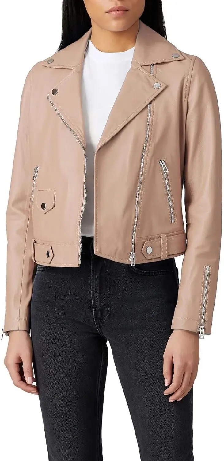 Slate & Willow Rent The Runway Pre-Loved Classic Leather Moto Jacket