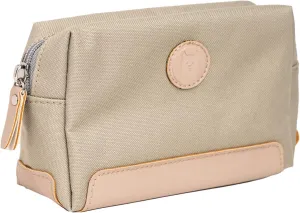 Small Cosmetic or Toiletry Bag, Neutral Color, Made in Peru, Perfect for Travel