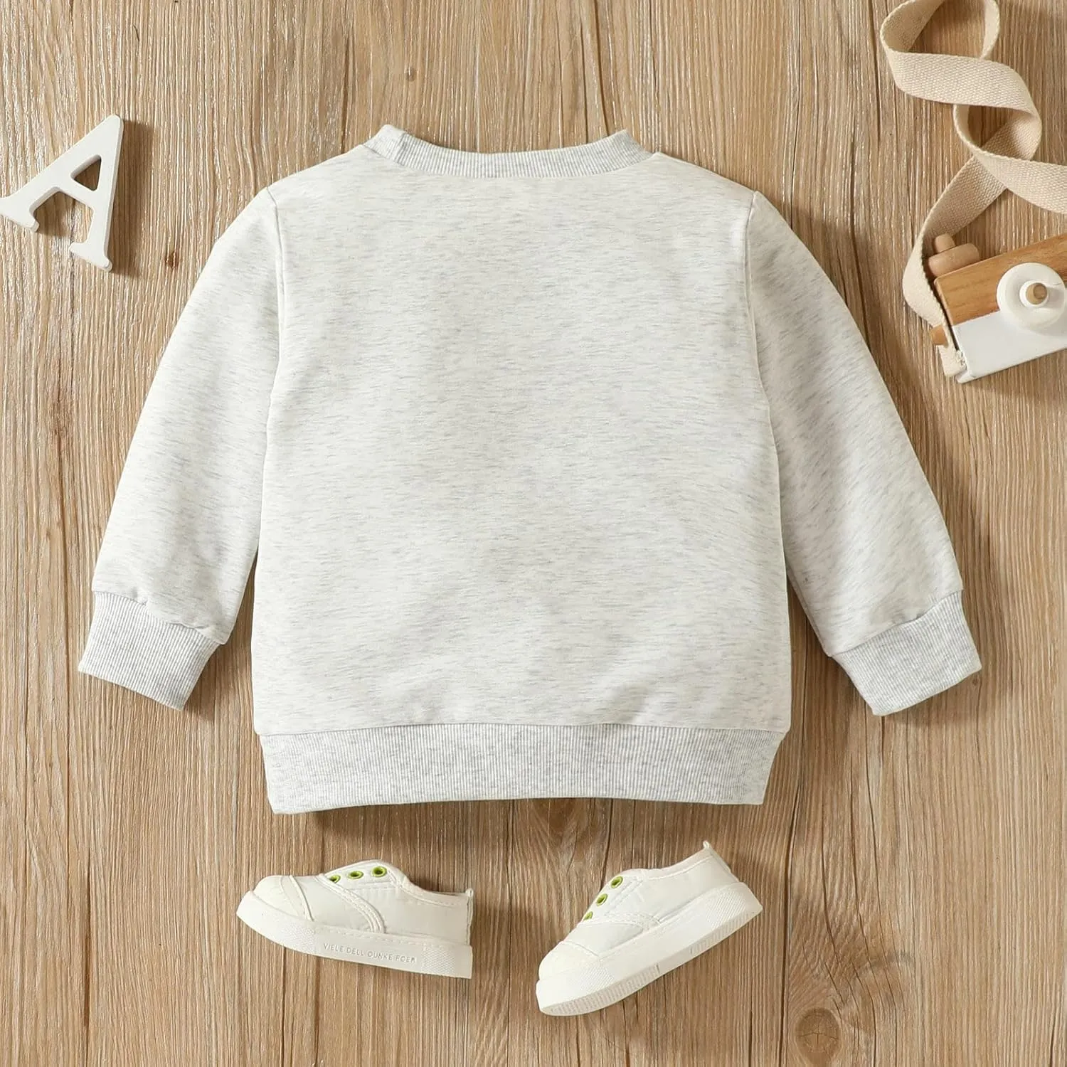 Toddler Kids Baby Boy Girl On Sundays Watch Football With Daddy Funny Sweatshirt Unisex Casual Sweatshirt Activewear