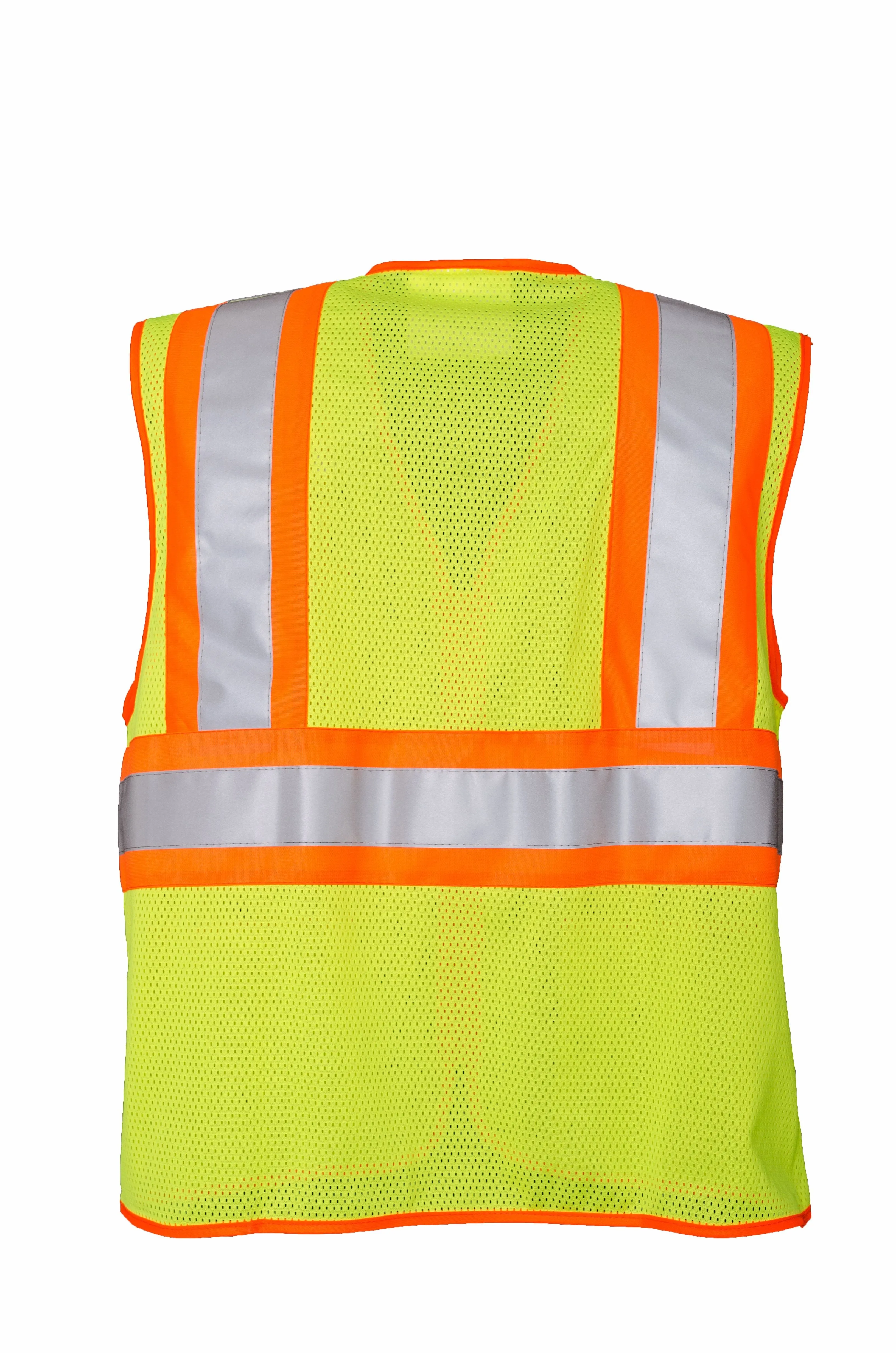 Viking Men's Open Road® Zipper Safety Vest_Green