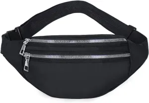 Women Fashion Casual Neutral Travel Waterproof Waist Bag Sports Crossbody Chest Bag