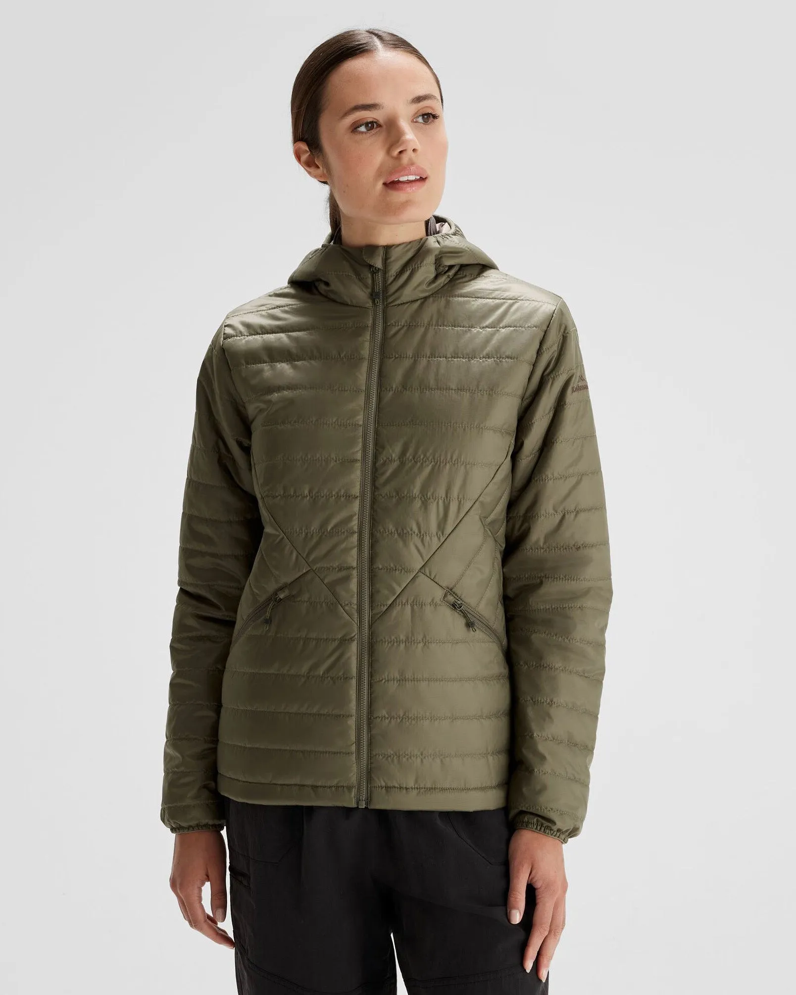 Women's Heli R Insulated Hooded Jacket - Beech