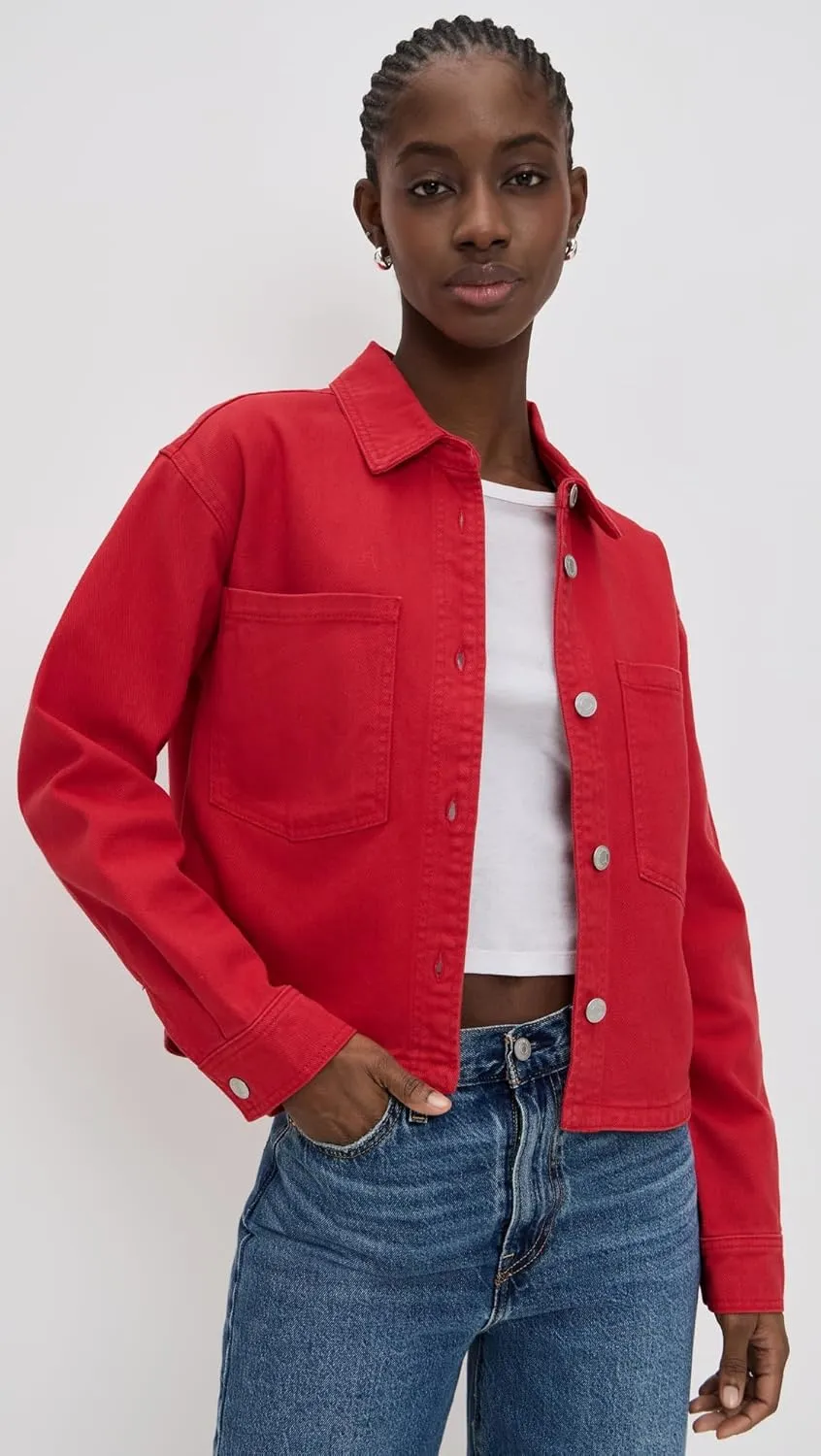 Z SUPPLY Women's All Day Cropped Denim Jacket