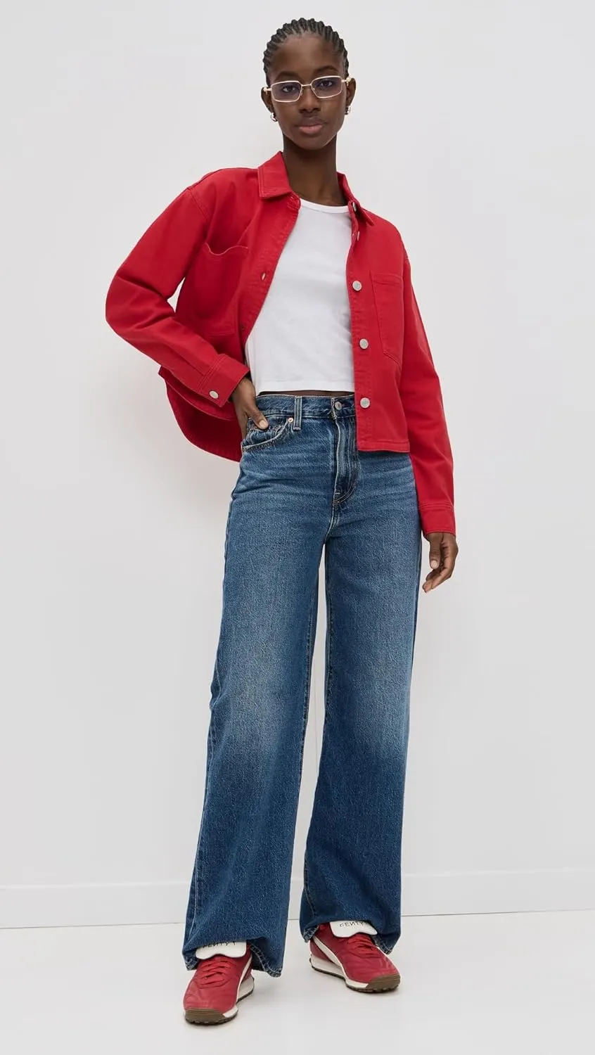 Z SUPPLY Women's All Day Cropped Denim Jacket