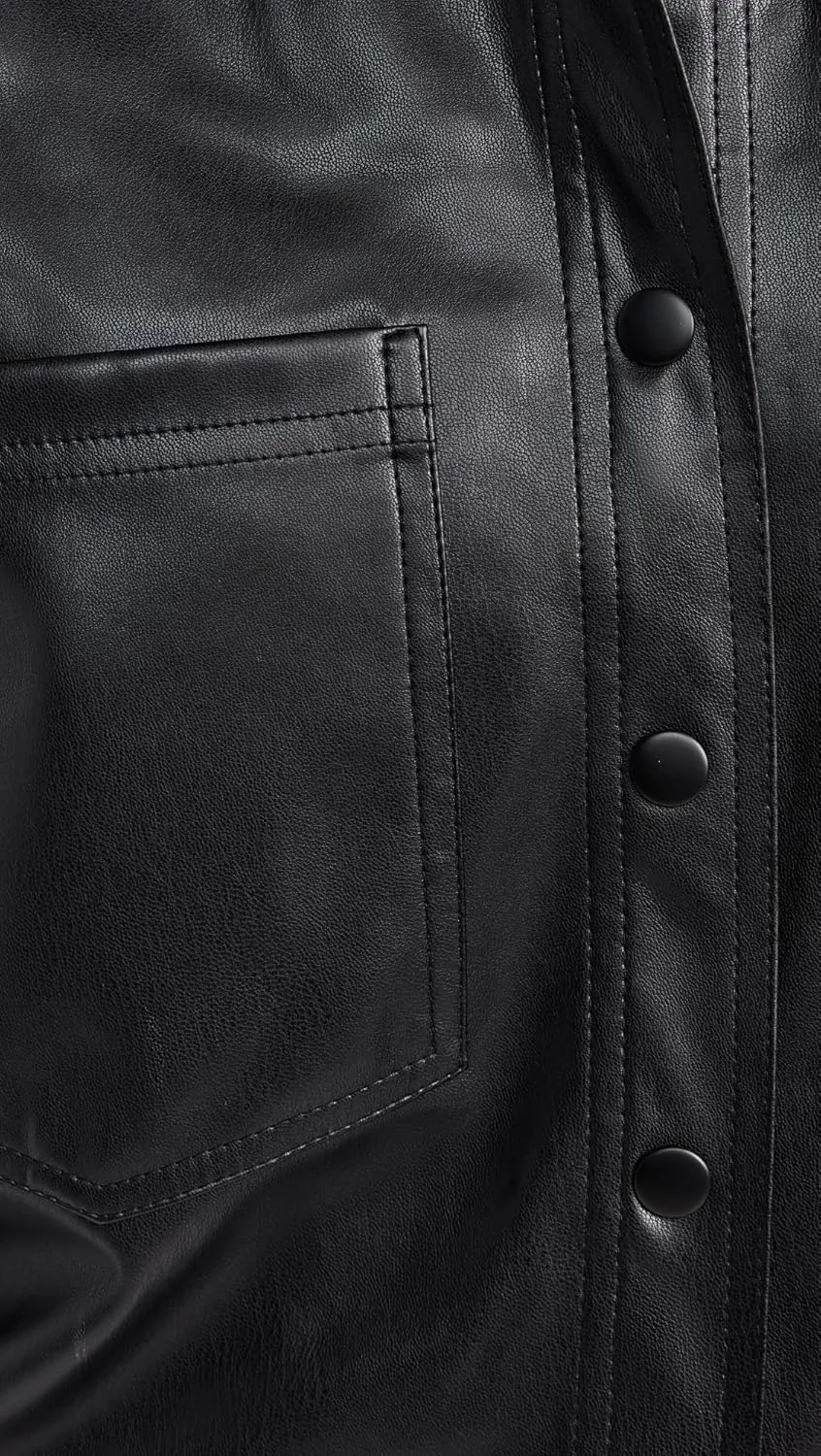 Z SUPPLY Women's All Day Faux Leather Jacket