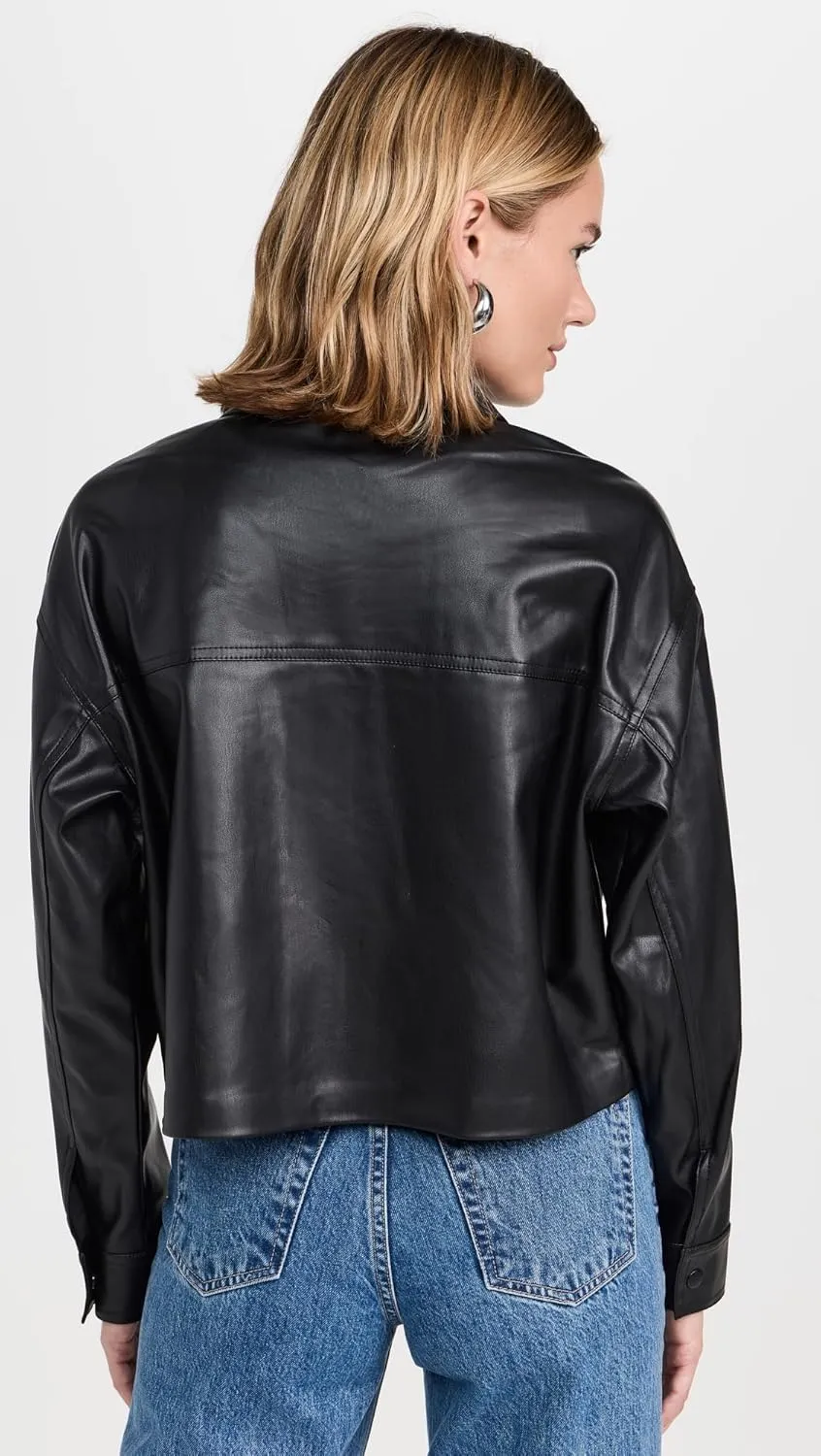 Z SUPPLY Women's All Day Faux Leather Jacket